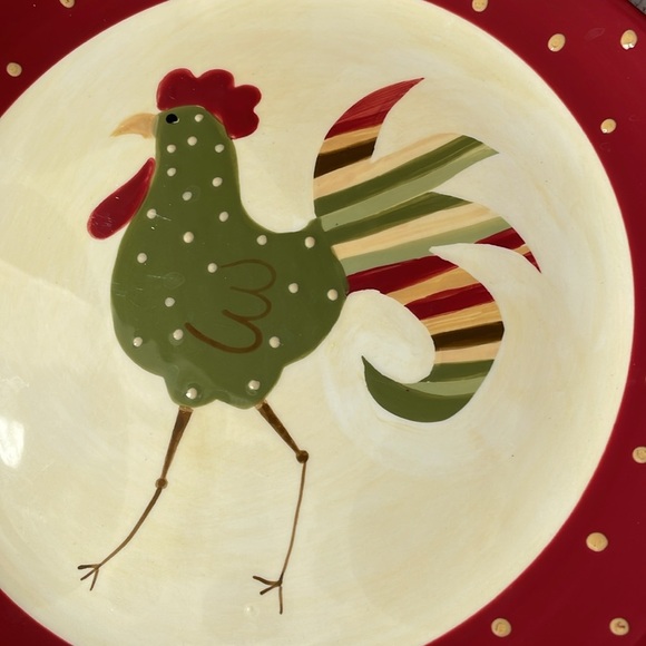 Worchester Rooster Plates - Picture 3 of 4